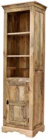furniture-nabytek.cz - Knižnica 60 cm z masívu mango 60x200x45