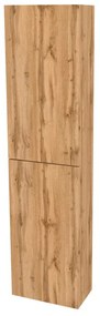 Mereo, Mereo Aira, kúpeľňová skrinka 170 cm vysoká, ľavé otváranie, Multidecor, Dub Wotan, MER-CN794LNDWOT