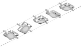 Paulmann 94420 - SADA 5xLED/4,5W Bodové svietidlo MAC 230V matný chróm