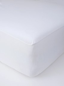 Nepriepustné jersey prestieradlo 70 x 140 cm - biele