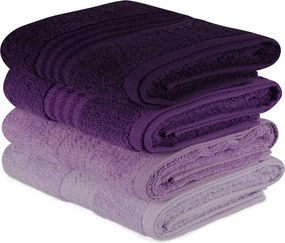 XXXLutz SADA UTERÁKOV NA RUKY, 50/90 cm, lila, fialová, orgovánová - Kúpeľňový textil - 003808011113