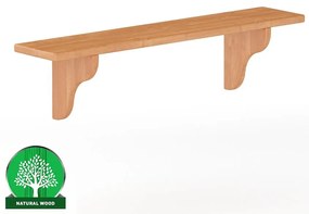 Polička borovica PK120-100x25x20 jelša