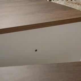 Konferenčný stolík Orion Walnut White