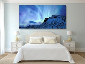 Obraz severské polárne svetlo - 100x50