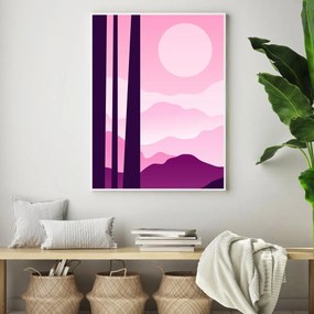 Plagát - Horská krajina (A4)