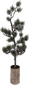 Dekoratívny svietiaci ihličnatý stromček na podstavci Bonsai Tree LED - 20 * 17 * 60 cm / 3 * AAA