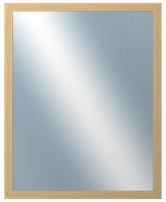 DANTIK - Zrkadlo v rámu, rozmer s rámom 40x50 cm z lišty KASSETTE jaseň (2860)