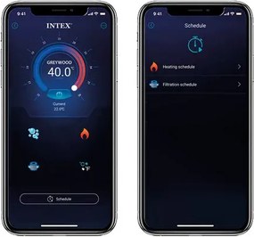 Intex | Vírivý bazén Pure Spa - Bubble Greywood Deluxe NP 4 | 11400315