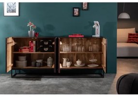 Komoda 40049 177cm Drevo Mango hnedá  - Komfort-nábytok