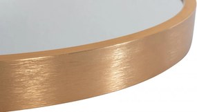 Nástenné zrkadlo Elsie L 323826 - 60x60 cm - Zlatá mat