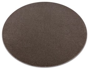 Koberec ETON PLUS mocca / hnedý kruh