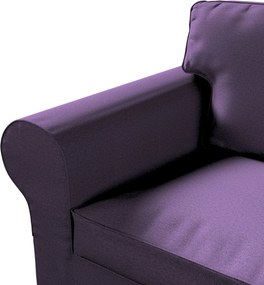 Poťah na sedačku Ektorp (nerozkladá sa, pre 3 osoby) farba produktu fialová látka zapletaná
