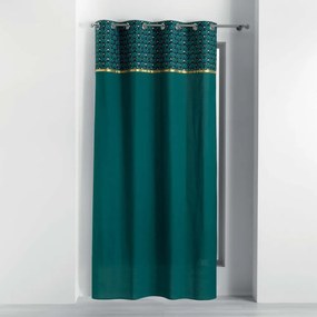 Bavlnený záves v petrolejovej farbe 140x240 cm Artchic – douceur d'intérieur
