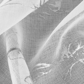 ZÁCLONA NA PÁSKE ALINA 140X270 CM BIELA