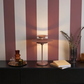 Retro stolná lampa Mocha Steel 45cm - Pauly