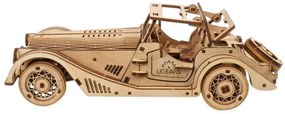 Ugears 3D drevené mechanické puzzle Športové auto Rapid Mouse