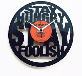 Designové nástěnné hodiny Discoclock 065 Hungry 30cm