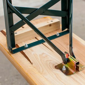 Zahradní pivní set - 2x lavica, 1x stôl