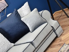 Pohovka trojsedačka Taskent (sivá). Akcia -20%. Vlastná spoľahlivá doprava až k Vám domov. 1136954