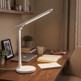 Toolight Toolight, JNH048-T, LED stolná lampa s 3 farbami svetla, 5 W, biela, OSW-56241