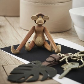 Kay Bojesen Drevená opička Monkey Mini Teak Limba 9,5 cm