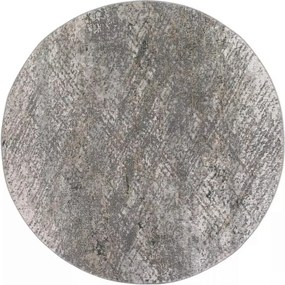 TA Koberec D714A BIELY VIZON VALLEY ROUND Rozmer: 100x100 cm