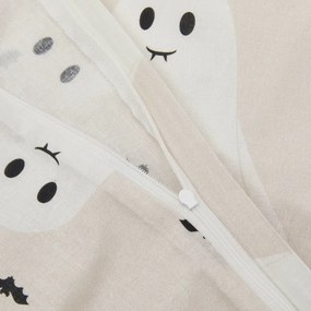 Detské bavlnené obliečky GHOSTIE béžové Rozmer obliečky: 80 x 80 cm | 135 x 200 cm