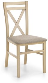 Jedálenská stolička Dariusz - dub sonoma / hnedá