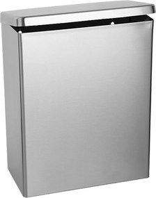 Odpadkový kôš závesné prevedení Sanela 4,5 l nehrdzavejúca oceľ mat SLZN24