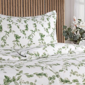 Flanelové posteľné obliečky EUKALYPTUS