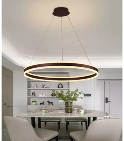 LED Stmievateľný luster na lanku LED/110W/230V 3000-6500K + diaľkové ovládanie