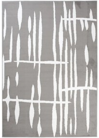 Kusový koberec PP Kiara šedý 300x400cm