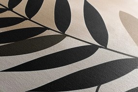 Obraz abstraktné botanické tvary papraď Varianta: 40x60