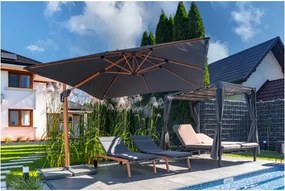 MI Záhradný slnečník ROMA MID antracit