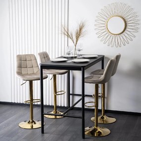 PROXIMA.store - Jedálenská barová stolička ARCOS FARBA: béžová