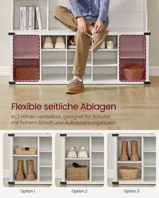 Vešiakový stojan s botníkom HSR440W03