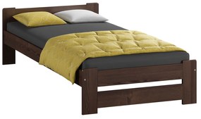 Vyvýšená masívna posteľ Euro 80x200 cm Borovica