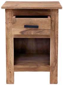 furniture-nabytek.cz - Nočný stolík drevený z palisandra 45x40x60