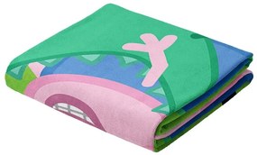 Detská osuška Prasiatko Pepina Tomík a pán Dinosaurus 70x140 cm