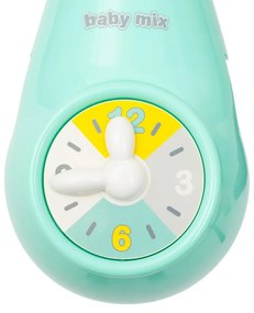 Kolotoč Baby Mix nad postieľku so svetelnýmprojektorom, zelený