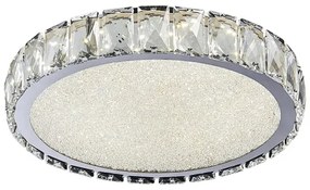 Luxera 62406 - LED krištáľové stropné svietidlo GIRO LED/20W/230V