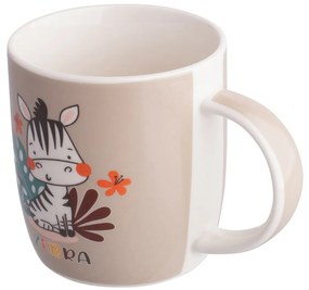 Altom Porcelánový hrnček Zebra, 300 ml