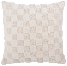 Dekoračný vankúš z mikroplyšu 45x45 cm Checker – PT LIVING