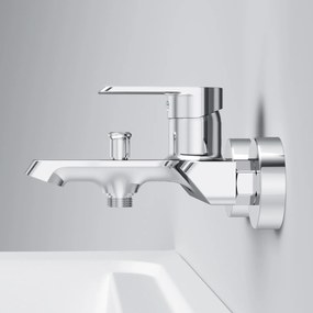 Vaňová a sprchová batéria AM.PM Flash FNA10000 jednopáková, chróm