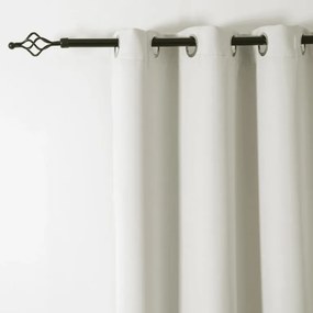 Bielo-krémová záclona OXFORD 140x270 cm Zavesenie: Riasiaca páska