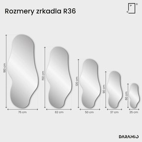 Bronzové zrkadlo Pure R36