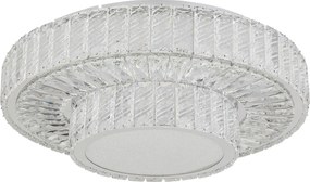 XXXLutz STROPNÉ LED SVIETIDLO, 50/17,3 cm Glandor - Interiérové svietidlá - 008181084602