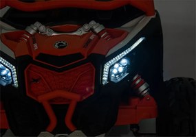 LEAN CARS Maverick CAN-AM Turbo RS STRONG AIR batéria Auto oranžová