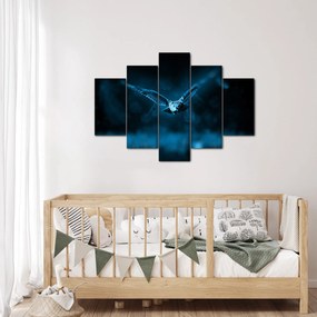 Obraz letiacej sovy (150x105 cm)