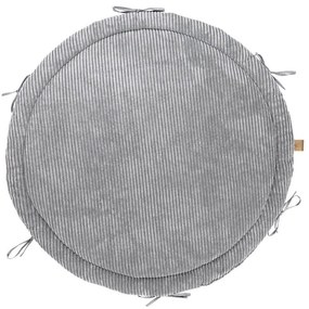 Sivé hniezdočko pre bábätko 100x100 cm – Meowbaby